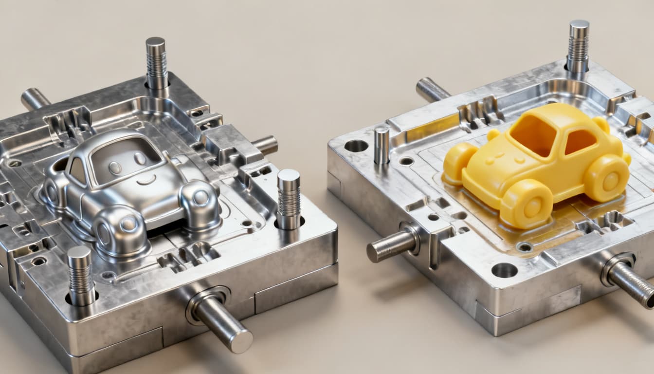 Steel vs. Aluminum Molds for Toy Novelties: A Cost-Per-Part Comparison Using 100,000-Unit Production Data